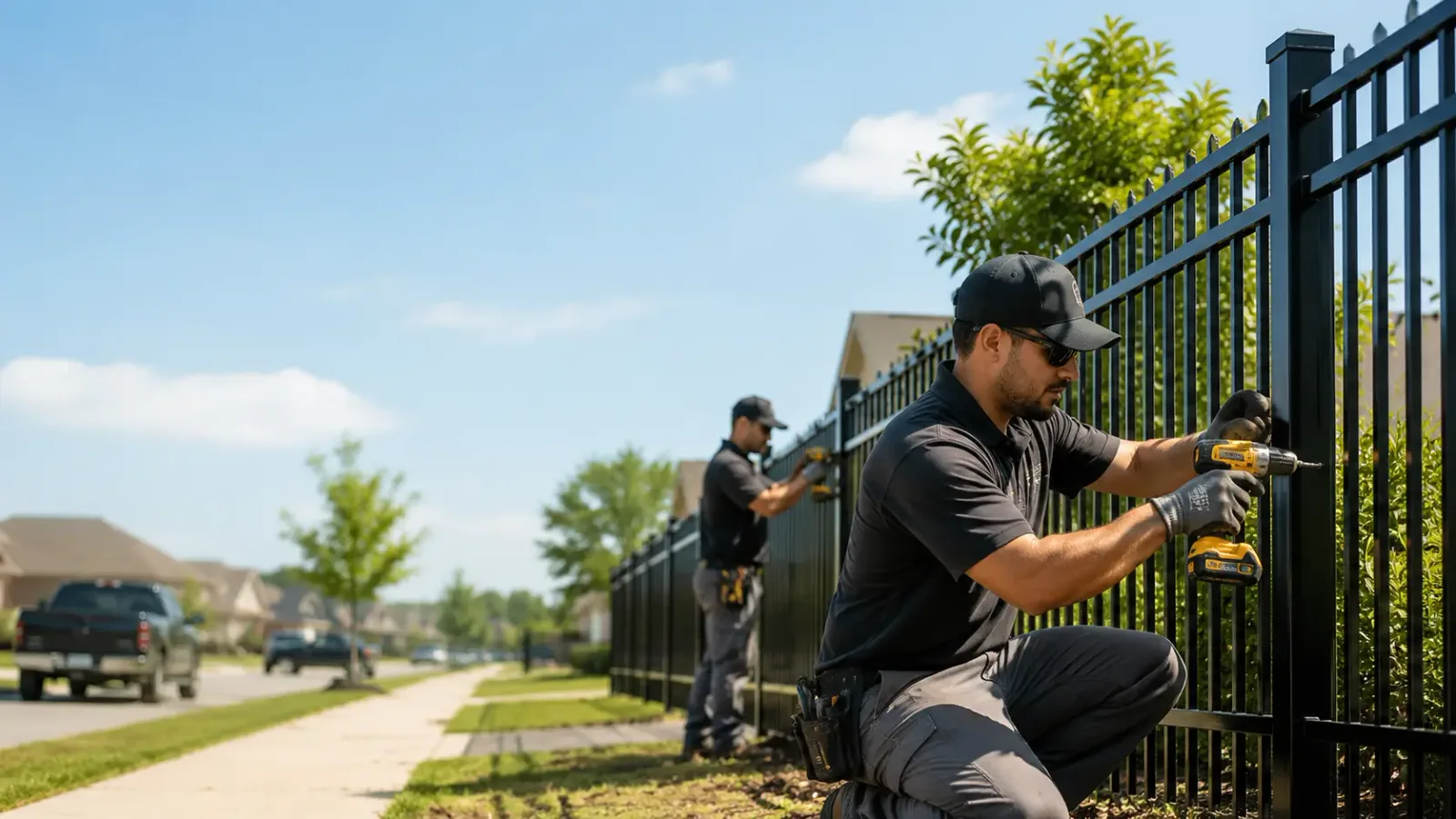 Metal Fence Installation in Herndon, PA